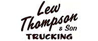 Lew Thompson & Son Trucking logo