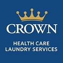 CROWN HEALTH CARE LAUNDRY SERVICES logo